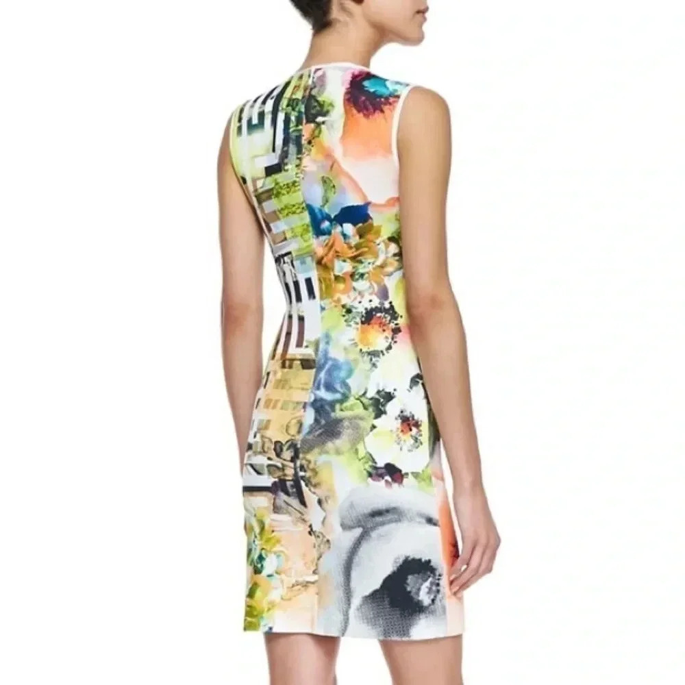 Clover Canyon Floral Maze Neoprene Dress - Picture 3 of 16